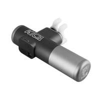 KiCa KICA3 professzionális vibrációs 2 mozgó fejes masszírozó, 3 masszázsmód, 3 pár szilikon fej, 20 óra üzemidő, szürke