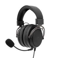 White Shark GH-2341B/G GORILLA gamer fejhallgató mikrofonnal - fekete/ezüst