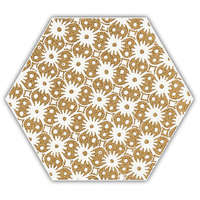  Paradyz My Way Shiny Lines Gold Hexagon Inserto D 19,8x17,1