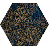 Paradyz My Way Urban Colours Blue Inserto Heksagon B 19,8x17,1 Decor