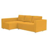 Bútorhuzatok.hu Manstad kanapé huzat bal oldali ágyneműtartóval - Hanna sárga
