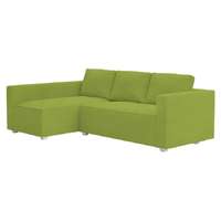 Bútorhuzatok.hu Manstad kanapé huzat bal oldali ágyneműtartóval - Hanna zöld