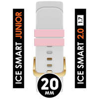Ice-watch ICE smart junior 2.0, 1,70 - Fehér, arany szilikon szíj - 022315)