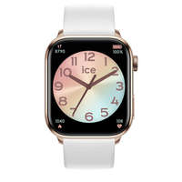 Ice-watch ICE Smart 2.0 - 1.96 AMOLED - Rozé arany, fehér női okosóra - 39 mm (022537)