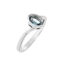 Capri Canario dream Topáz 14kt 0.45 ct gyűrű