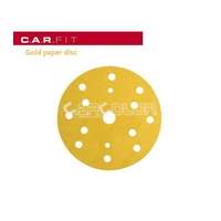 CAR FIT C.A.R. Fit Arany Tépőzáras körpapír 150 mm - (P80)