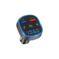 Hoco Fm Transmitter Hoco BC57 Autós töltő Bluetooth 2 Usb bemenet Micro SD olvasó