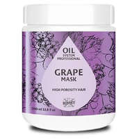 Ronney Ronney Professional Oil System Pakolás / hajmaszk 1000ml erősen porózus hajra Szőlő olajjal