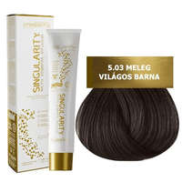 Imperity Milano Imperity Singularity Krémhajfesték 100ml 5.03 Meleg Világos Barna