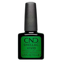 CND CND Shellac VIVID Shamrock Green 7,3ml Színes géllakk