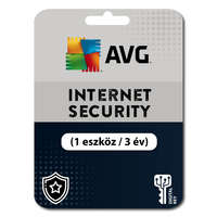 AVG AVG Internet Security (1 eszköz / 3 év) (Elektronikus licenc)