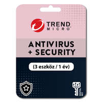 Trend Micro Trend Micro Antivirus + Security (3 eszköz / 1 év) (Elektronikus licenc)