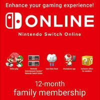 Nintendo Nintendo Switch Online Family Membership - 12 hónap eShop (Digitális kulcs - Nintendo Switch)