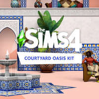 Electronic Arts The Sims 4 - Courtyard Oasis Kit (DLC) (Digitális kulcs - PC)