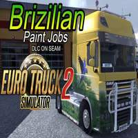 SCS Software Euro Truck Simulator 2 - Brazilian Paint Jobs Pack (DLC) (Digitális kulcs - PC)