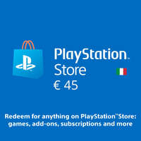 Sony Computer Entertainment Playstation Network Card (PSN) 45 EUR (Italy) (Digitális kulcs)