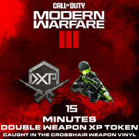 Activision Call of Duty: Modern Warfare III - Caught in the Crosshairs Weapon Vinyl + 15 Minutes Double Weapon XP Token (DLC) (Digitális kulcs - PC/PlayStation 4/PlayStation 5/Xbox One/Xbox Series X/S)