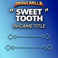 Ubisoft Brawlhalla: Sweet Tooth Title (DLC) (Digitális kulcs - PC/PlayStation 4/PlayStation 5/Xbox One/Xbox Series X/S)