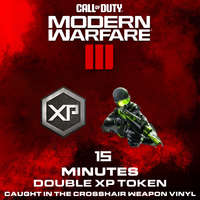 Activision Call of Duty: Modern Warfare III - Caught In The Crosshair Weapon Vinyl + 15 Minutes Double XP Token (DLC) (Digitális kulcs - PC/PlayStation 4/PlayStation 5/Xbox One/Xbox Series X/S)