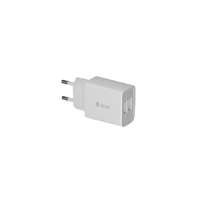 DEVIA Devia Töltő szett 2 USB adapter Type-C kábellel 2.4A fehér