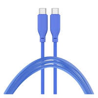4smarts 4smarts High Flex USB-C / USB-C Szilikon kábel, 60W, 1.5m kék