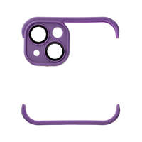 Utángyártott Mini bumper szilikon tok, Apple iPhone 13, lila