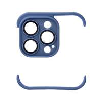 Utángyártott Mini bumper szilikon tok, Apple iPhone 14 Pro, kék