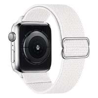 Phoner Phoner Dew Apple Watch csatos fonott szövet szíj, 49/45/44/42mm, fehér