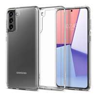 Spigen Spigen Ultra Hybrid Samsung G996 Galaxy S21+ Crystal Clear tok, átlátszó