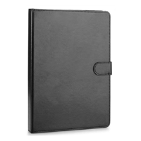 Utángyártott Univerzális 10.2" tablet billentyűzetes flip tok, fekete