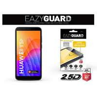 EazyGuard Huawei Y5p/Honor 9S gyémántüveg képernyővédő fólia - Diamond Glass 2.5D Fullcover - fekete