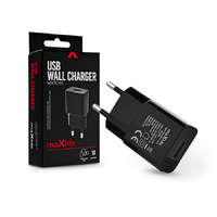 Maxlife Maxlife USB hálózati töltő adapter - Maxlife MXTC-01 USB Wall Charger - 5V/1A - fekete
