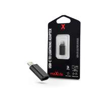Maxlife Maxlife USB Type-C - Lightning adapter - Maxlife USB-C To Lightning Adapter - 2A - fekete