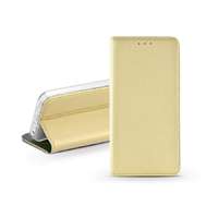 Haffner S-Book Flip bőrtok - Apple iPhone 12/12 Pro - arany