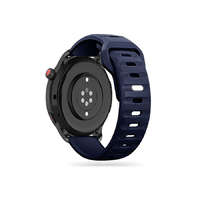 Tech-Protect Samsung Galaxy Watch 4 / 5 / 5 Pro / 6 szilikon 20 mm-es sport szíj - Tech-Protect IconBand Line Watch Band - 40/42/43/44/45/46/47 mm - sötétkék