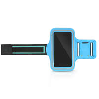 Haffner Univerzális kartok sportoláshoz, max. 6-6,5" méretű készülékekhez - Universal Sport Armband - kék/fekete (ECO csomagolás)