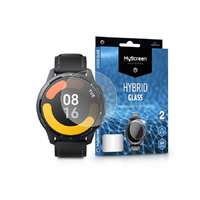 MyScreen Protector Xiaomi Watch S1 Active rugalmas üveg képernyővédő fólia - MyScreen Protector Hybrid Glass - 2 db/csomag - átlátszó