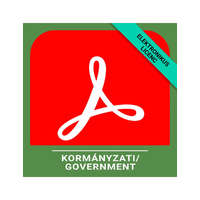 Adobe Acrobat Pro 2024 for teams - Kormányzati, Többnyelvű, Term License, 12 hónap
