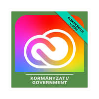 Adobe Creative Cloud Pro Plus for teams - Kormányzati, Többnyelvű, Új előfizetés, 12 hónap