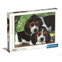 Clementoni 500 db-os High Quality Collection puzzle - Beagle kiskutyák