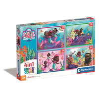 Javoli Disney Hercegnők Junior Ariel 4 az 1-ben puzzle Clementoni