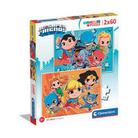 Javoli DC Super Hero Mini Friends 2x60 db-os puzzle Clementoni