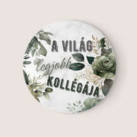 csucsajandek Hűtőmágnes-A világ legjobb kollégája