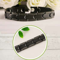 Ninagold Nemesacél férfi karkötő