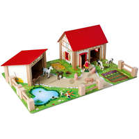 Eichhorn Farm szett (tóval) építőjáték