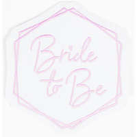 Javoli Bride To Be White vasalható textil matrica