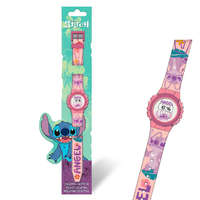 Javoli Disney Lilo és Stitch, A csillagkutya Pink Angel digitális karóra