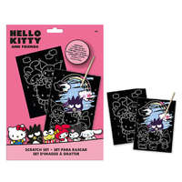 Javoli Hello Kitty Friends scratch képkarcoló készlet