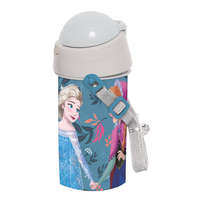 Javoli Disney Jégvarázs Explore műanyag szívószálas kulacs akasztóval 500 ml