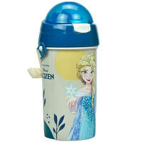Javoli Disney Jégvarázs Together We Lead műanyag szívószálas kulacs akasztóval 500 ml